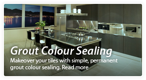 Grout Colour Sealing Services